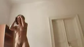 رقصة المنشفة المذهلة ...